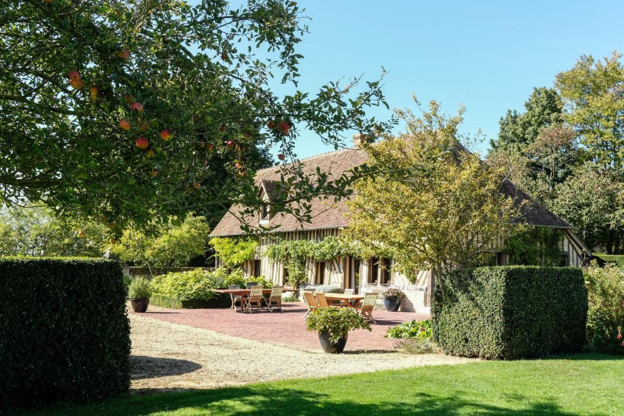 Maison "Jardin Gaillard" Bieville-en-Auge Exterior foto