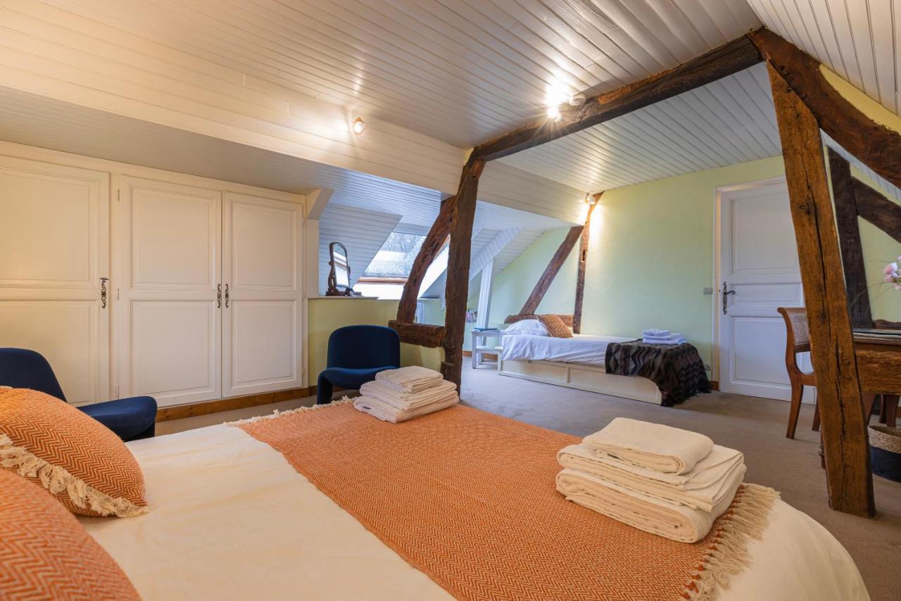 Maison "Jardin Gaillard" Bieville-en-Auge Exterior foto